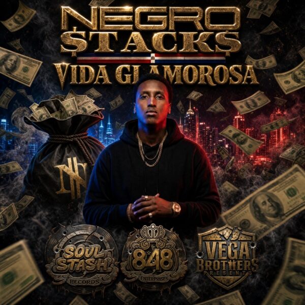 Vida Glamorosa cover art by Negro Stacks on Soul Stash Records